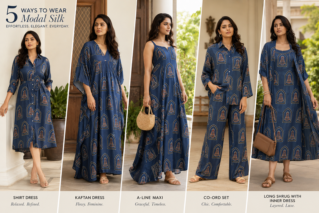 Modal Silk Fabric (Per Meter)